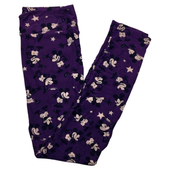 Moonlit Mouse | Classic Mickey LuLaRoe Leggings (OS) - Picture 2 of 2